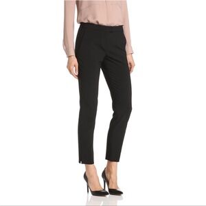 Theory Women’s Dress Pant Trousers Black Size 2 96% Wool